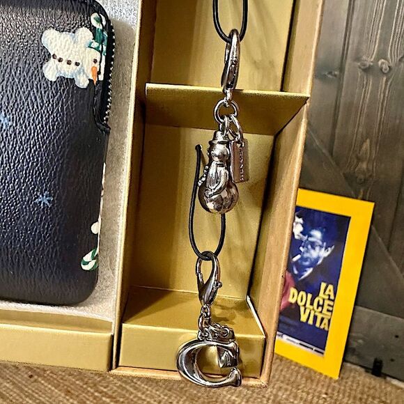 Coach Wristlet with Charms - Picture 3 of 6